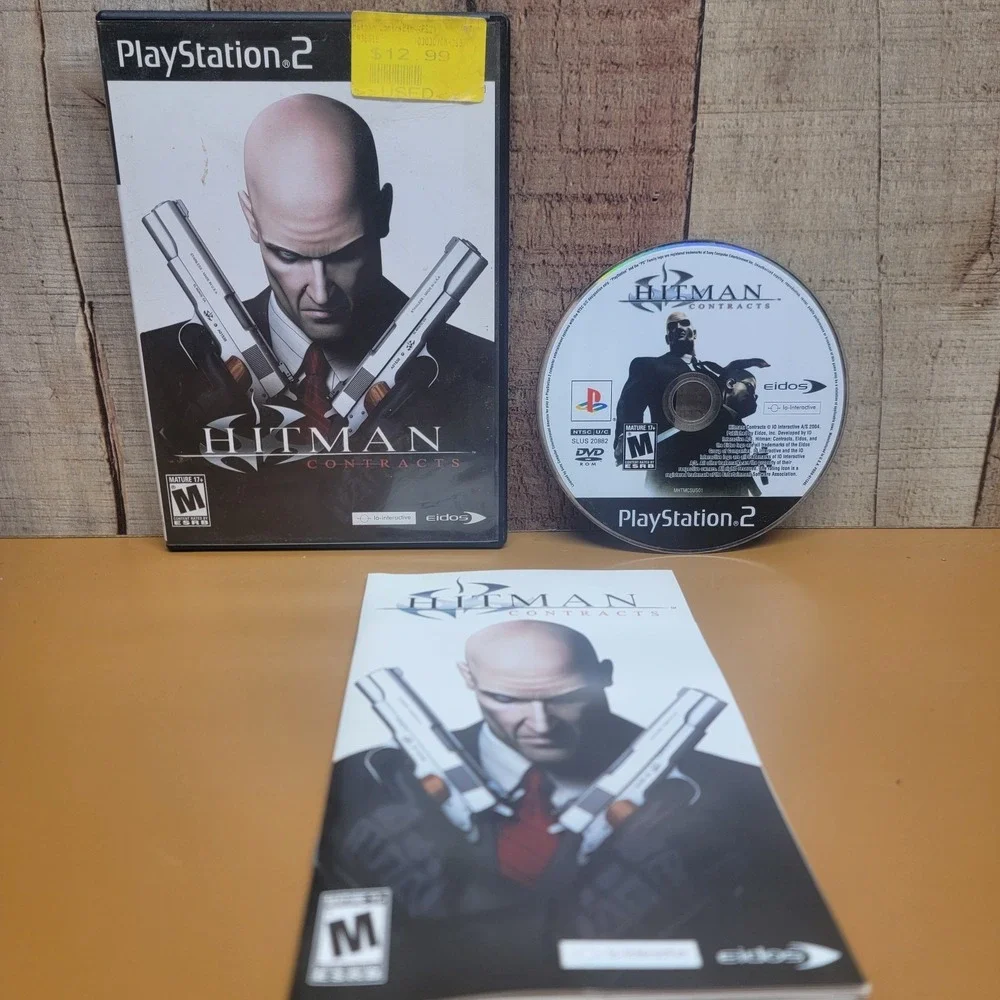 Hitman Contracts Sony PlayStation 2 PS2 Game CIB Complete with Manual SLUS 20882